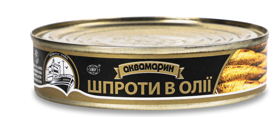 Шпроти Аквамарин в/о 150г